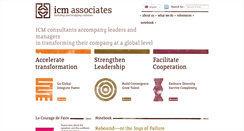 Desktop Screenshot of icmassociates.com